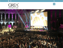 Tablet Screenshot of creapromo.com